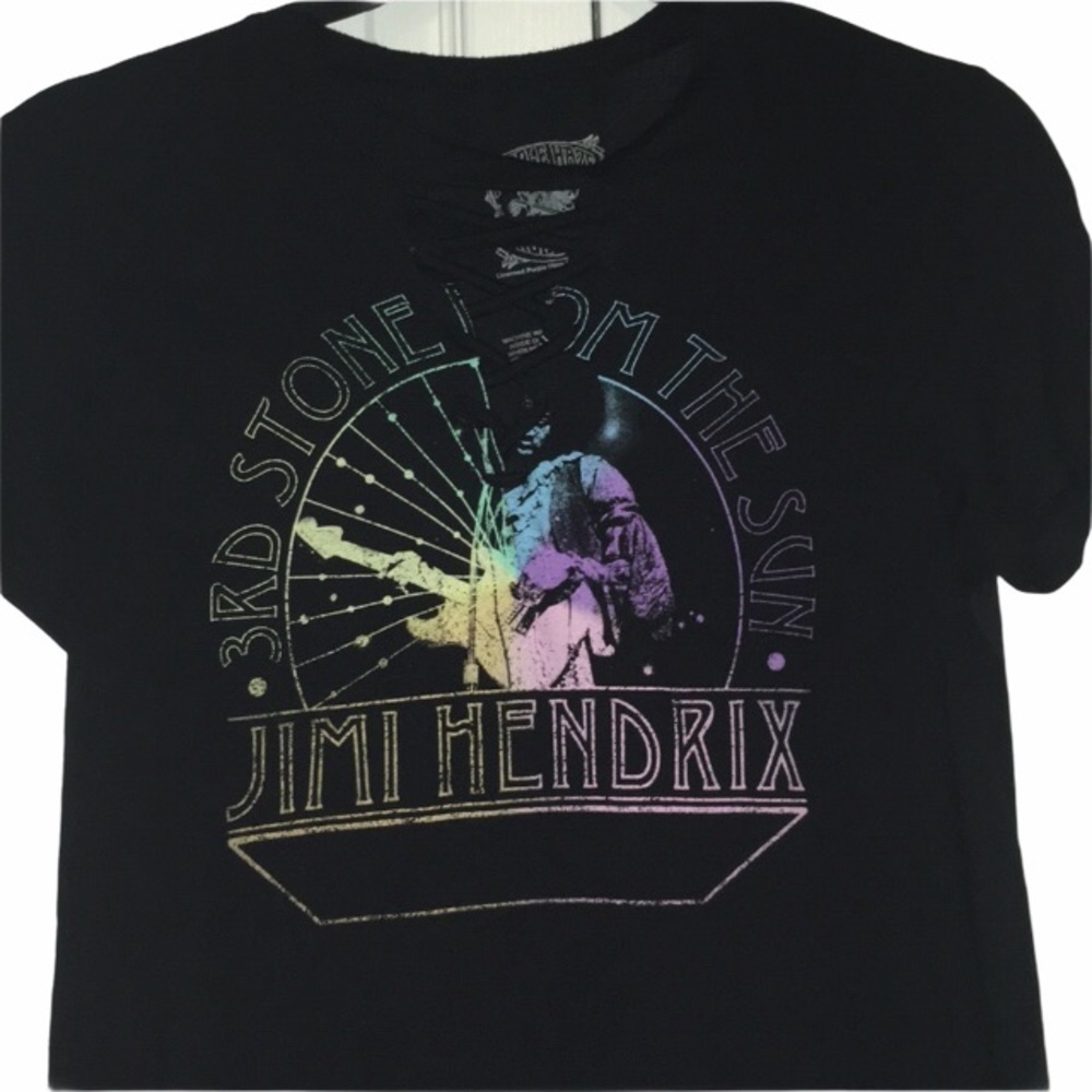 JIMI HENDRIX shirt.